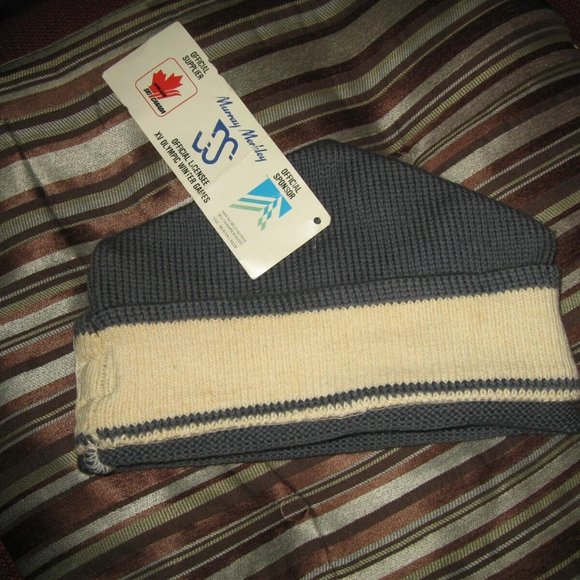 ❤️New RARE Official Olympic XV NWT MURRAY MERKLEY Lights Hand Made CanadA Hat - Picture 2 of 7